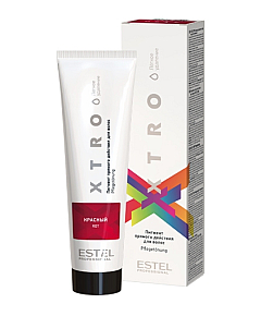 Estel Professional XTRO WHITE - Пигмент прямого действия для волос Красный 100 мл
